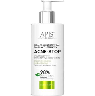 Oczyszczający tonik antybakteryjny Apis Acne-Stop Home Terapis 300 ml