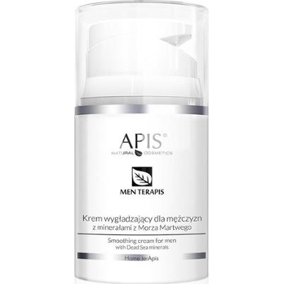 Krem wygładzający dla mężczyzn z minerałami z Morza Martwego - Apis Men Terapis - 50 ml