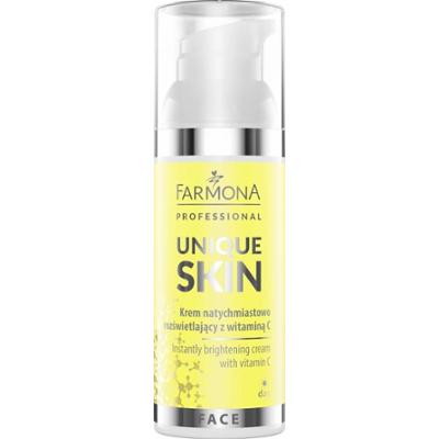 Krem natychmiastowo rozświetlający z witaminą C - Farmona Unique Skin - 50ml