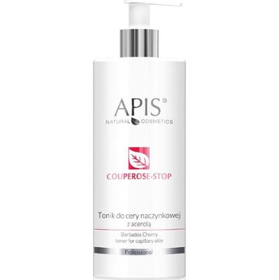 Tonik do cery naczynkowej z acerolą - Apis Couperose-Stop - 500 ml