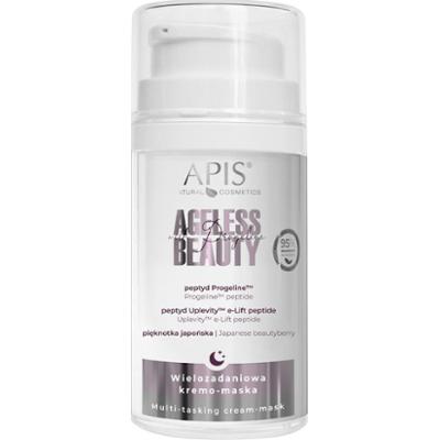 Wielozadaniowa kremo-maska na noc - Apis Ageless Beauty with Progeline - Multi-Tasking Cream-Mask For Night - 50 ml