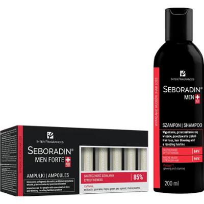 Zestaw kosmetyków do włosów wypadających dla mężczyzn Seboradin Men Forte