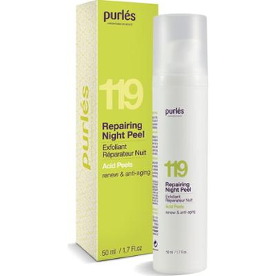 Purles 119 Repairing Night Peel Odnawiający Krem Eksfoliujący 50 ml