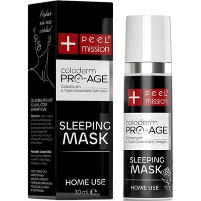 Regenerująca maska na noc - Peel Mission - Coloderm Pro Age Sleeping Mask - 30 ml