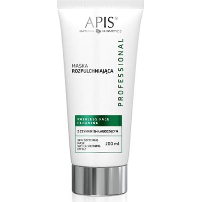 Maska rozpulchniająca z czynnikiem łagodzącym - Apis Painless Face Cleaning - 200 ml