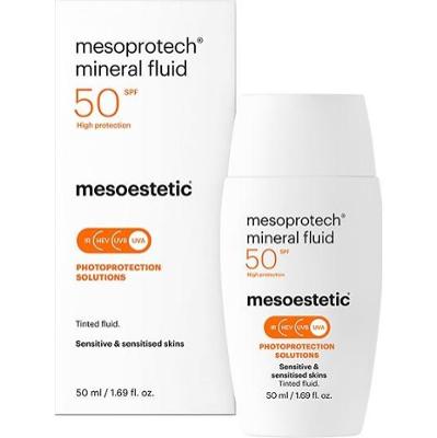 Mineralny fluid SPF 50 - Mesoestetic - Mesoprotech Mineral Fluid - 50 ml