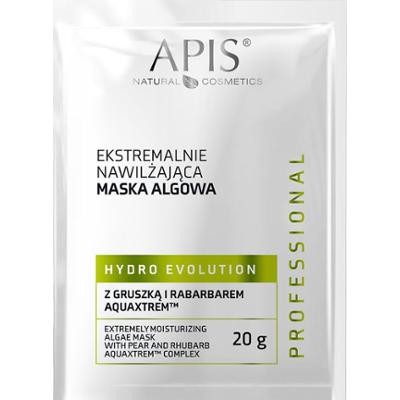 Maseczka algowa ekstremalnie nawilżająca z gruszką i rabarbarem AQUAXTREM™ - Apis Hydro Evolution - SASZETKA - 20 g