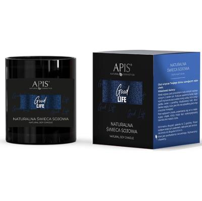 Naturalna zapachowa świeca sojowa Apis Good Life