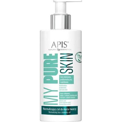 Normalizujący żel do mycia twarzy - Apis My Pure Skin - 300 ml
