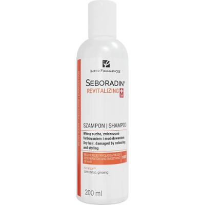 Szampon do włosów suchych, zniszczonych farbowaniem i modelowaniem Seboradin Regenerujący 200 ml