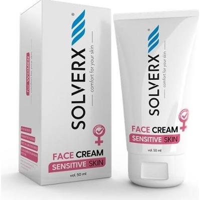 Krem do twarzy dla kobiet skóra wrażliwa Solverx Sensitive Skin 50 ml