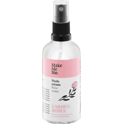 Woda różana w szklanym opakowaniu - Make Me Bio - Garden Roses - 100 ml