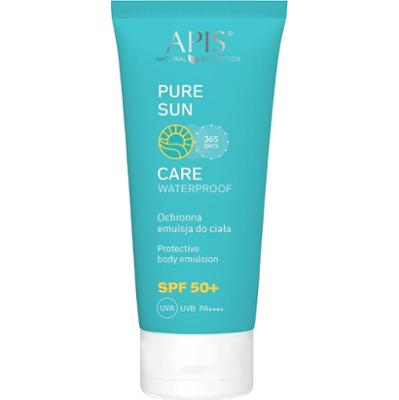 Ochronna emulsja do ciała z filtrami SPF 50 - Apis Pure Sun Care - 200 ml