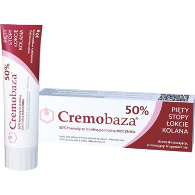 Cremobaza 50% - Krem złuszczający, eliminujący zrogowacenia - 30 g