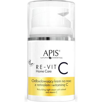 Odbudowujący krem na noc z retinolem i witaminą C Apis Professional RE-VIT C Home Care 50 ml