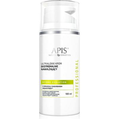 Ultralekki intensywnie nawilżający krem z gruszką i rabarbarem AQUAXTREM™ - Apis Hydro Evolution - 100 ml