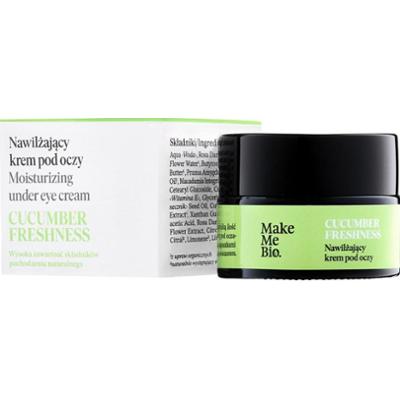 Nawilżający krem pod oczy - Make Me Bio - Cucumber Freshness - 15 ml