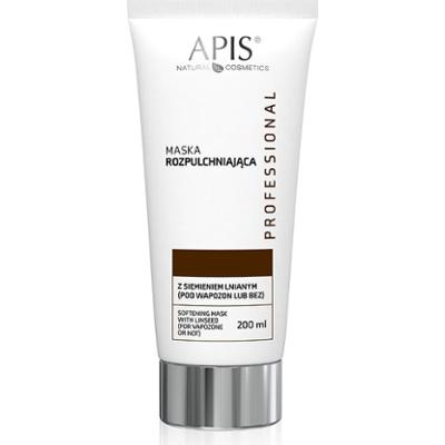Maska rozpulchniająca z siemieniem lnianym - Apis Softening Mask - 200 ml