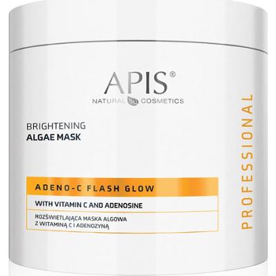 Rozświetlająca maska algowa z witaminą C i adenozyną - Apis Adeno-C Flash Glow - 200 g