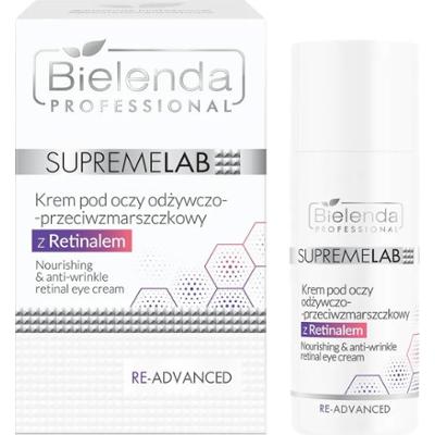 Krem pod oczy odżywczo-przeciwzmarszczkowy z Retinalem - Bielenda Supremelab Re-Advanced - 15 ml
