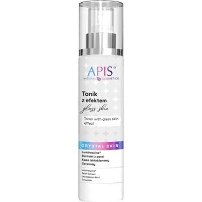 Tonik rozświetlający z efektem „glass skin” - Apis Crystal Skin - 150 ml