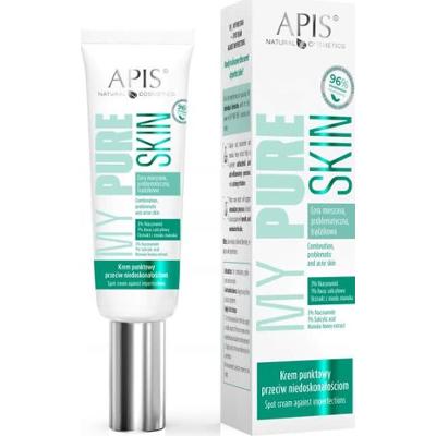 Krem punktowy przeciw niedoskonałościom - Apis My Pure Skin - 15 ml