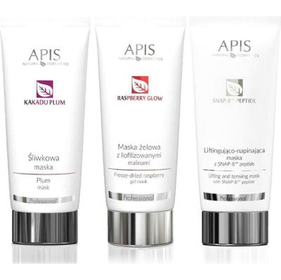 Zestaw masek do zabiegów Apis 3 x 200 ml