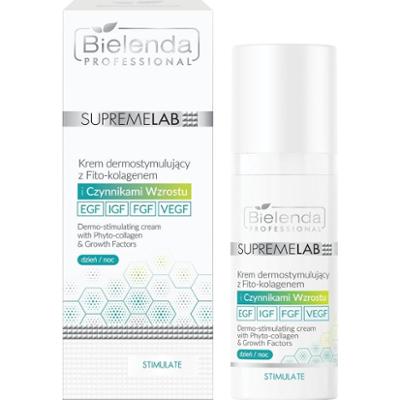 Krem dermostymulujący z Fito-kolagenem i Czynnikami Wzrostu - Bielenda Supremelab Stimulate - 50 ml
