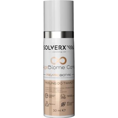 Peeling do twarzy - Solverx - AgeBiome Care - 30 ml