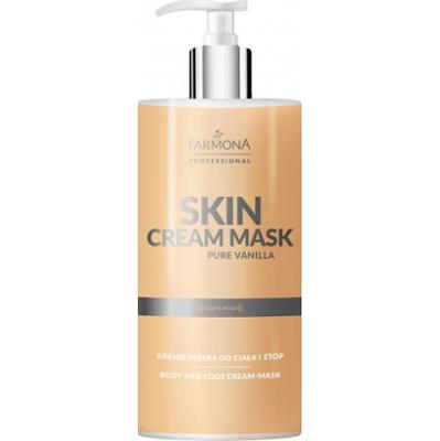 Kremo-maska do ciała i stóp - Farmona Professional - Skin Cream Mask Pure Vanilla - 500 ml