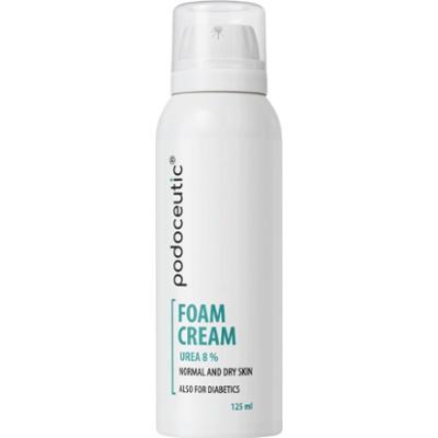 Krem w piance do stóp dla normalnej i suchej skóry - Podoceutic - mocznik 8% - 125 ml