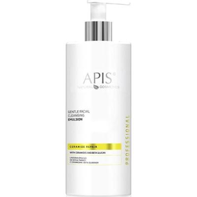 Łagodna emulsja do mycia twarzy z ceramidami i beta glukanem - Apis Ceramide Repair - 500 ml