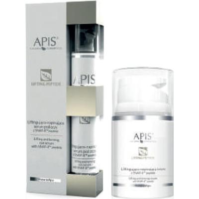 Zestaw kosmetyków liftingujących Apis Lifting Peptide krem do twarzy i serum pod oczy
