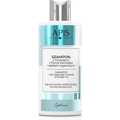Szampon z minerałami z Morza Martwego i olejkiem arganowym Apis Optima 300 ml
