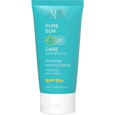 Krem do twarzy z filtrami SPF 50 - Apis Pure Sun Care - 50 ml