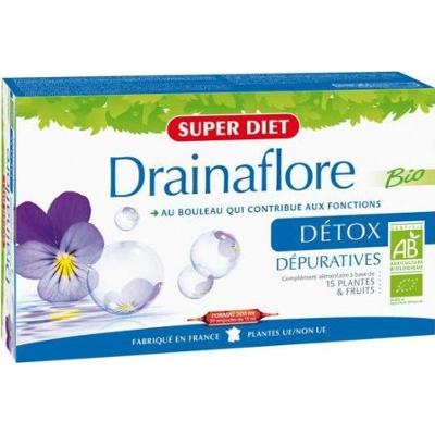 Super Diet Drainaflore Detox Bio Detoksykacja 20 x 15 ml