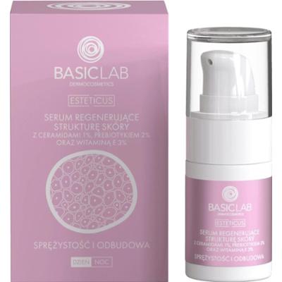 Serum regenerujące strukturę skóry z ceramiadami 1% - BasicLab - 15 ml