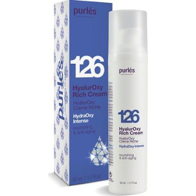 Purles 126 Krem nawilżający do twarzy bogata konsystencja 50 ml
