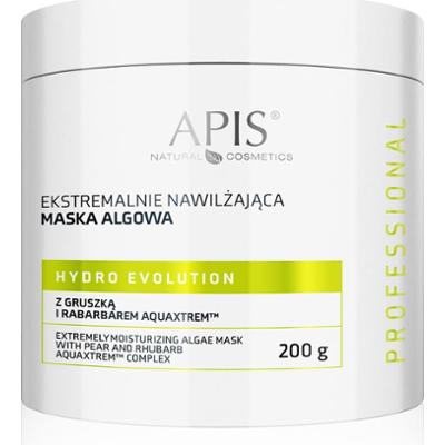 Ekstremalnie nawilżająca maska algowa z gruszką i rabarbarem AQUAXTREM™ - Apis Hydro Evolution - 200 g