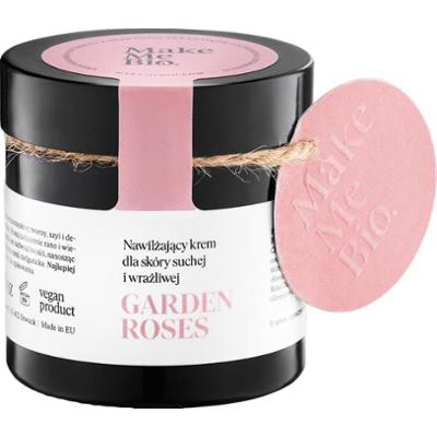 Nawilżający krem dla skóry suchej i wrażliwej - Make Me Bio - Garden Roses - 60 ml