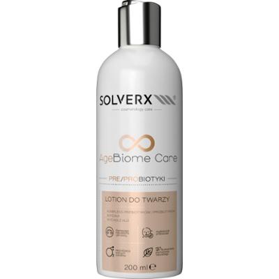 Lotion do twarzy - Solverx - AgeBiome Care - 200 ml
