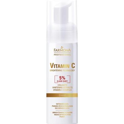 Witaminowa pianka rozjaśniająca do demakijażu - Farmona Vitamin C - 150 ml