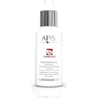 Multiwitaminowy koncentrat z liofilizowanymi wiśniami i acerolą Apis Cherry Kiss 30ml