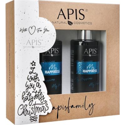 Zestaw Apis MY HAPPINESS Nawilżający balsam do ciała i dłoni + Nawilżający żel pod prysznic