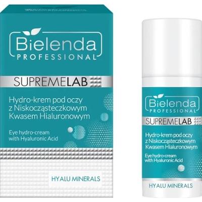Hydro-krem pod oczy z Kwasem Hialuronowym - Bielenda Supremelab Hyalu Minerals - 15 ml