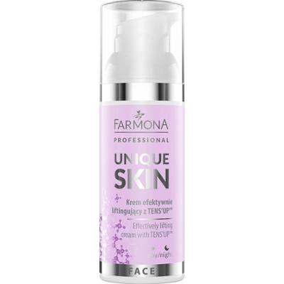Krem efektywnie liftingujący z TensUp - Farmona Unique Skin - 50ml