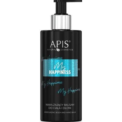 Nawilżający balsam do ciała i dłoni - Apis My Happiness - 300 ml