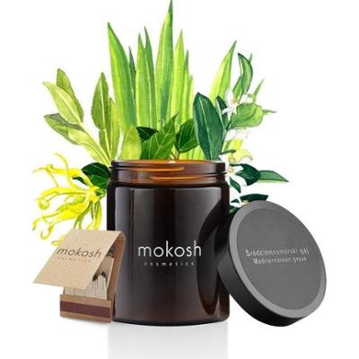 Roślinna świeca sojowa Śródziemnomorski Gaj Mokosh 140 g