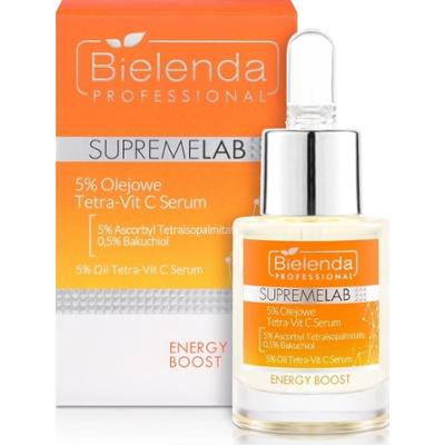 Serum z 5% witaminą C Bielenda Supremelab Energy Boost Olejowe Tetra-Vit C 15 ml