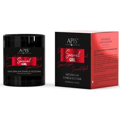 Naturalna zapachowa świeca sojowa Apis Sensual Girl